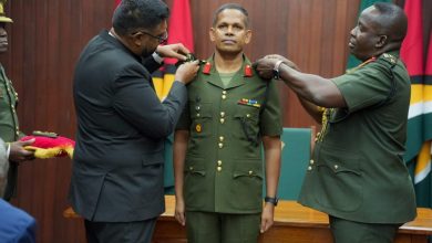 Photo of Colonel Omar Khan promoted to Brigadier