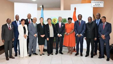 Photo of Indian Foreign Minister meets CARICOM counterparts