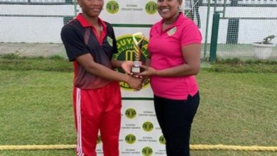 Photo of Grimmond leads B/ce to victory over Demerara and to Inter County T20 crown