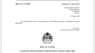 Photo of President orders that intelligence agency bill be taken to select committee