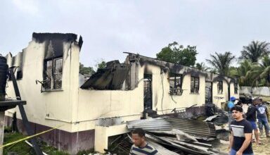 Photo of Fire razes school dormitory in Guyana, killing at least 19 children, many of them Indigenous