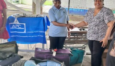Photo of Guyana institutions receive medical equipment worth USD$25,000 during mission
