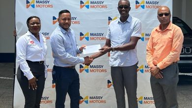 Photo of Massy Motors golf tournament tees off today