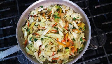 Photo of Stewed Cabbage With Salted Cod