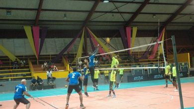Photo of Eagles dominate VenGuy in senior men’s volleyball league