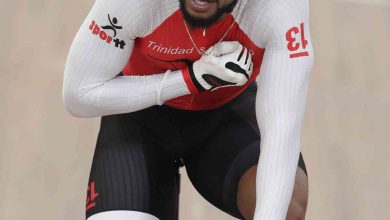 Photo of Nicholas Paul blazes to Pan Am Keirin Gold