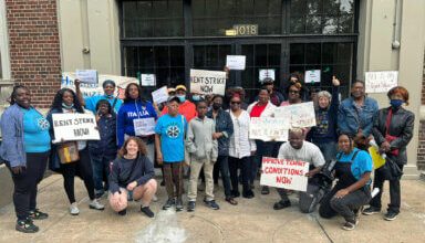 Photo of Crown Heights tenants rally against ‘dangerous living conditions’