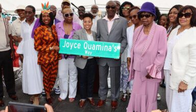 Photo of Street in Crown Heights co-named after ‘Carnival Queen’ Joyce Quamina