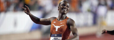 Photo of St. Lucian Julien Alfred completes NCAA sprint triple in Austin