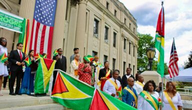 Photo of Mayor Ted R. Green lauds Guyanese as fabric of community at 57th Anniversary of Independence