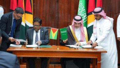 Photo of Gov’t, Saudi Fund sign US$150m loans – -Wismar Bridge, infrastructure for 2,500 housing units to be financed