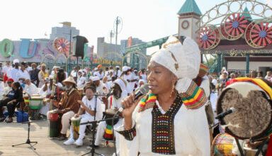 Photo of Heartwarming tribute to the ancestors at Coney Island