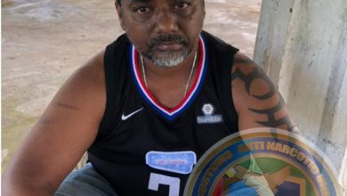 Photo of Surinamese man held with ecstasy, hashish