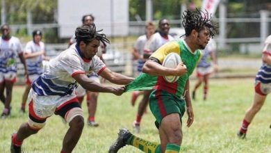 Photo of Teen ruggers end RAN tourney without scoring a single point – -lose 0-52 to Cayman Islands in last place battle