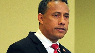 Photo of Former Trinidad Top Cop confronts golfing PM