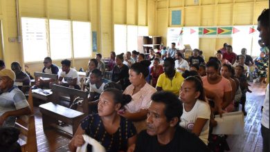 Photo of Chinese Landing villagers adamant that Vieira must be removed from their lands – `I think our main proposal is to get Wayne Vieira off the land and if you can’t do it; then send  someone who can do it because we want our land and we are asking you, if the blocks can be revoked’