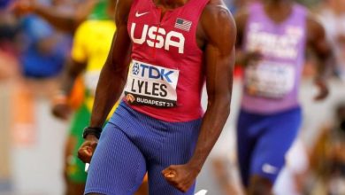 Photo of American Lyles delivers with 100m world gold