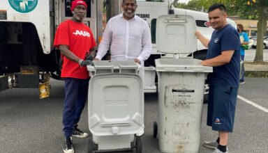 Photo of Sen. Parker partners with AARP, Georgetown Shopping Center for shred day event