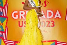 Photo of Grenadian beauty dazzles in special evening gown