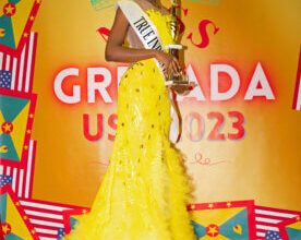 Photo of Grenadian beauty dazzles in special evening gown