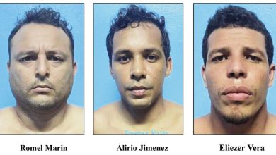 Photo of Venezuelan man gets six years for drugs, gun, ammo – -two others remanded after pleading not guilty