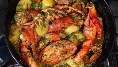 Photo of Curry Lobster With Potato