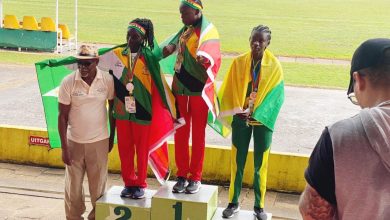 Photo of Team Guyana captures 11 gold medals – -at successful day one of Inter-Guiana Games