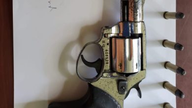 Photo of Loaded revolver found in female washroom at CJIA