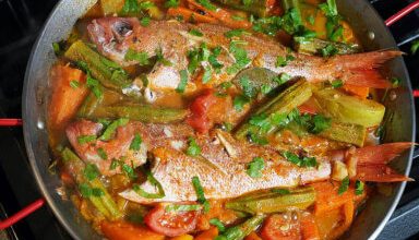 Photo of Steamed Red Snapper (fish)