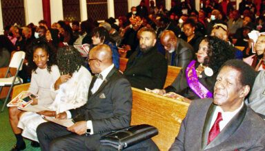 Photo of Congresswoman Clarke joins family, friends to celebrate the life of Claire Ann Goring