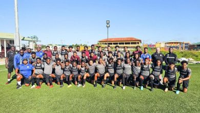 Photo of Golden Jags encamped today ahead of CONCACAF Men’s U20 Qualifiers – – squad reduced to 24 players