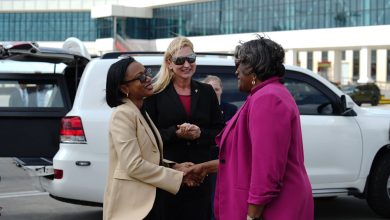 Photo of US Ambassador to UN arrives for talks with President, CARICOM Heads meeting