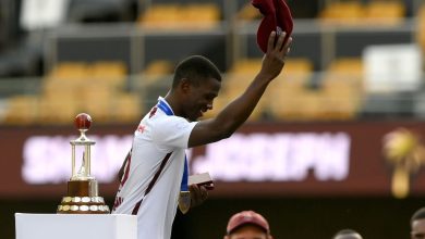 Photo of Shamar Joseph rewarded with CWI international retainer contract