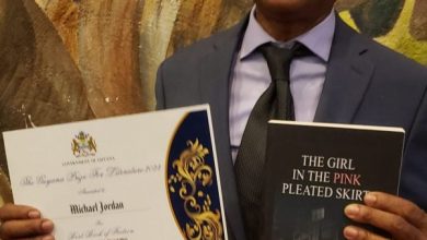 Photo of Top fiction pick for 2023 Guyana Prize emerged from ‘76 murder that haunts winner Michael Jordan