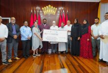 Photo of President receives $110.8m cheque for aid to Palestinians