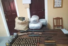 Photo of Police unearth cannabis, guns, ammo during Upper Berbice River raid