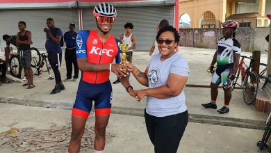 Photo of Griffith wins GCF Points Road Race on West Demerara