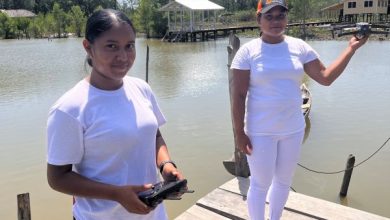 Photo of UK donates drone for mangrove monitoring – -seven indigenous youths get training