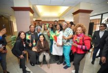 Photo of Guyana’s President Irfaan Ali tours Kings County Hospital, encourages unity, during first walkabout in Brooklyn