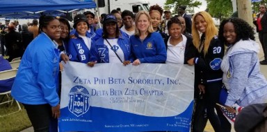 Photo of Zeta Phi Beta Sorority’s Delta Beta Zeta Chapter: 66 years of empowering Queens through service and advocacy