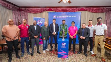 Photo of It’s here! ICC Men’s T20 World Cup trophy arrives in Guyana
