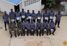 Photo of Thirty-eight coast guard ranks complete training