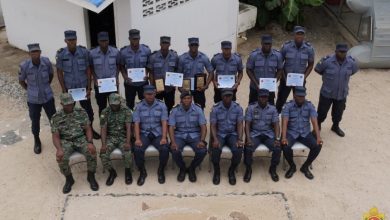 Photo of Thirty-eight coast guard ranks complete training