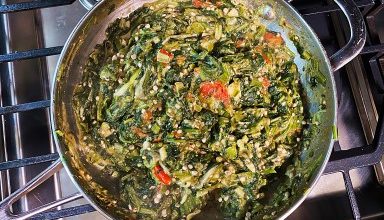 Photo of Bhagi – Spinach With Okra