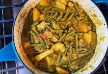 Photo of Curry Bodi With Potatoes