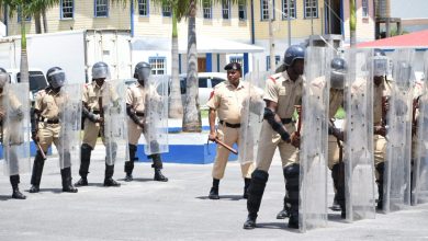 Photo of Police  in public order training for world cup