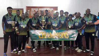 Photo of Junior Sinclair engineers Pitbulls’ two-wicket win over Jaguars to clinch title