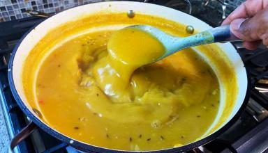 Photo of Yellow Split Peas Dhal With Salted Pigtail