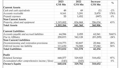 Photo of Stabroek’s junior partner CNOOC makes G$355.7 MN on share capital of US200. Yes, Two hundred dollars