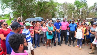 Photo of Over 100  residents receive land at Swan